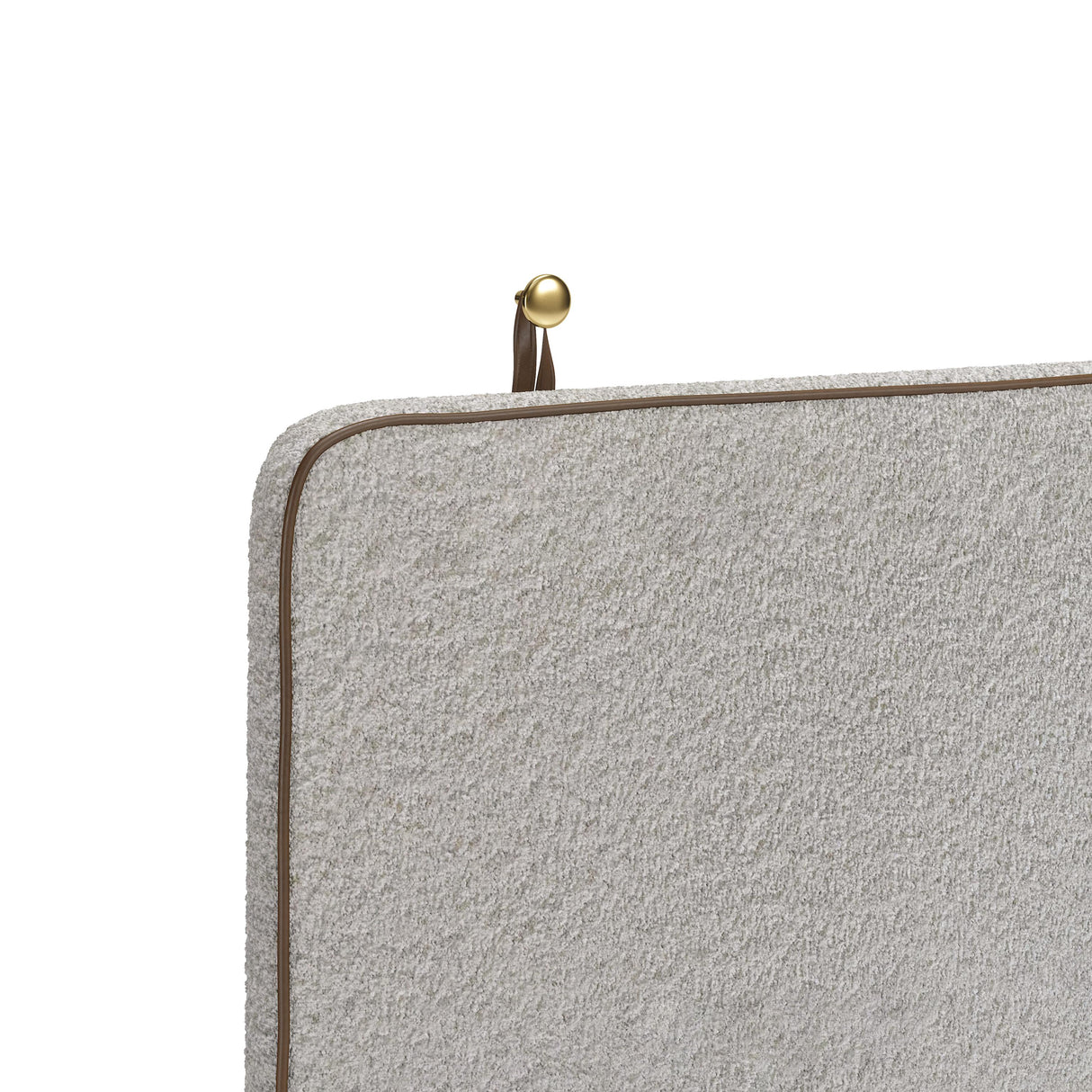 ZUO Bela Floating Queen Headboard Ivory