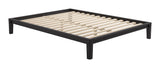 ZUO Luum Queen Platform Bed Frame Black