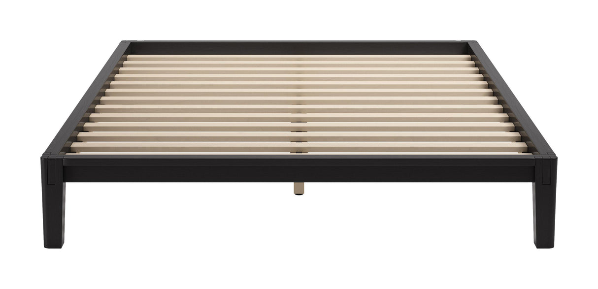 ZUO Luum Queen Platform Bed Frame Black