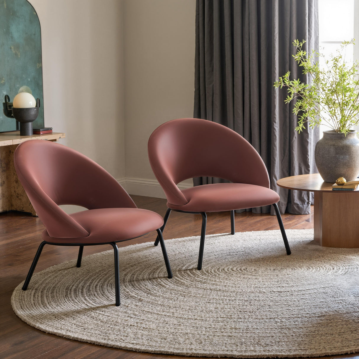 ZUO Zurich Accent Chair Brown
