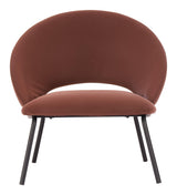 ZUO Zurich Accent Chair Brown