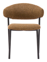 ZUO Seville Dining Chair (Set of 2) Brown Cork