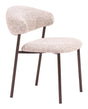 ZUO Seville Dining Chair (Set of 2) Cloud Beige
