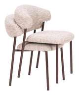 ZUO Seville Dining Chair (Set of 2) Cloud Beige