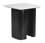 ZUO Fiora Side Table White & Black