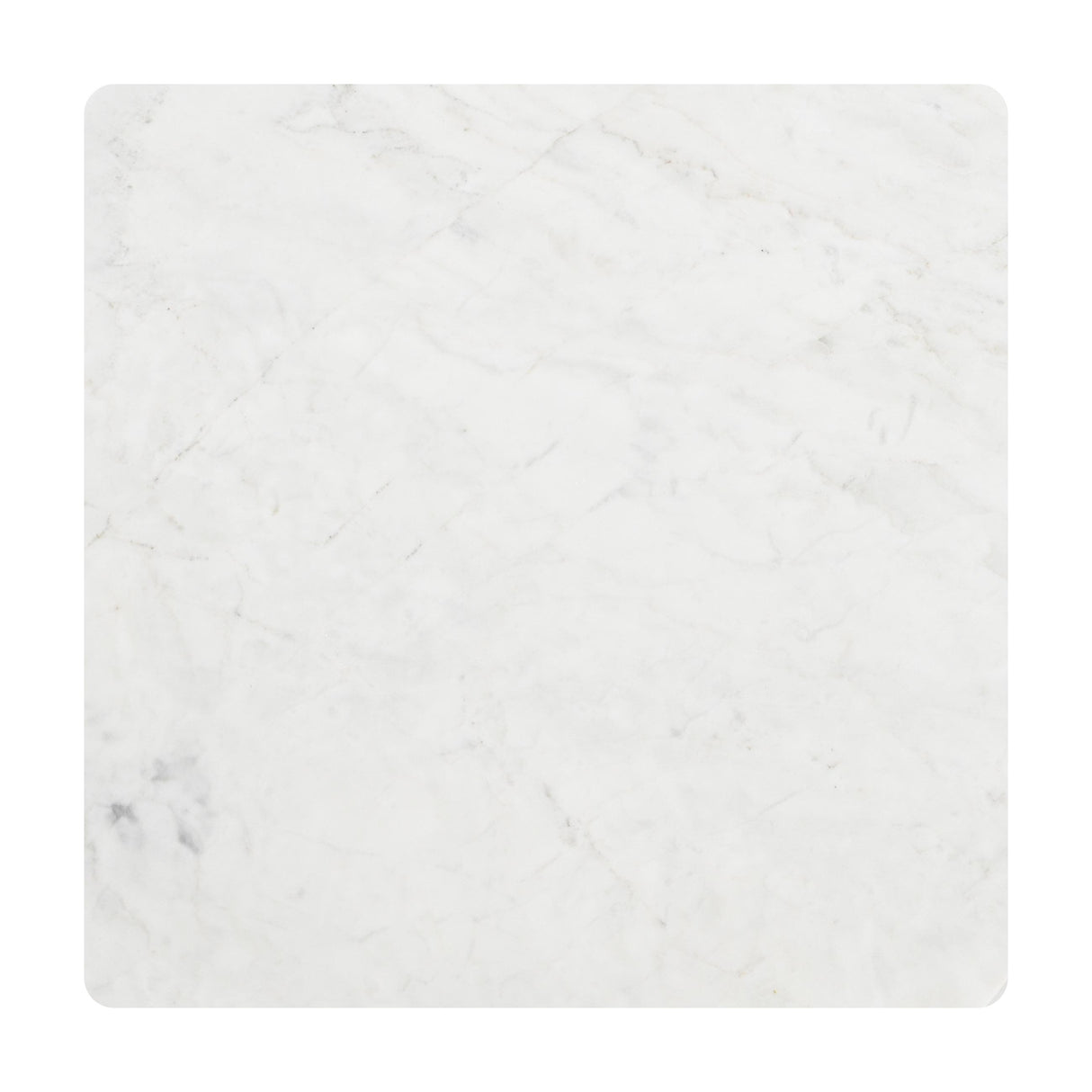 ZUO Fiora Side Table White & Black
