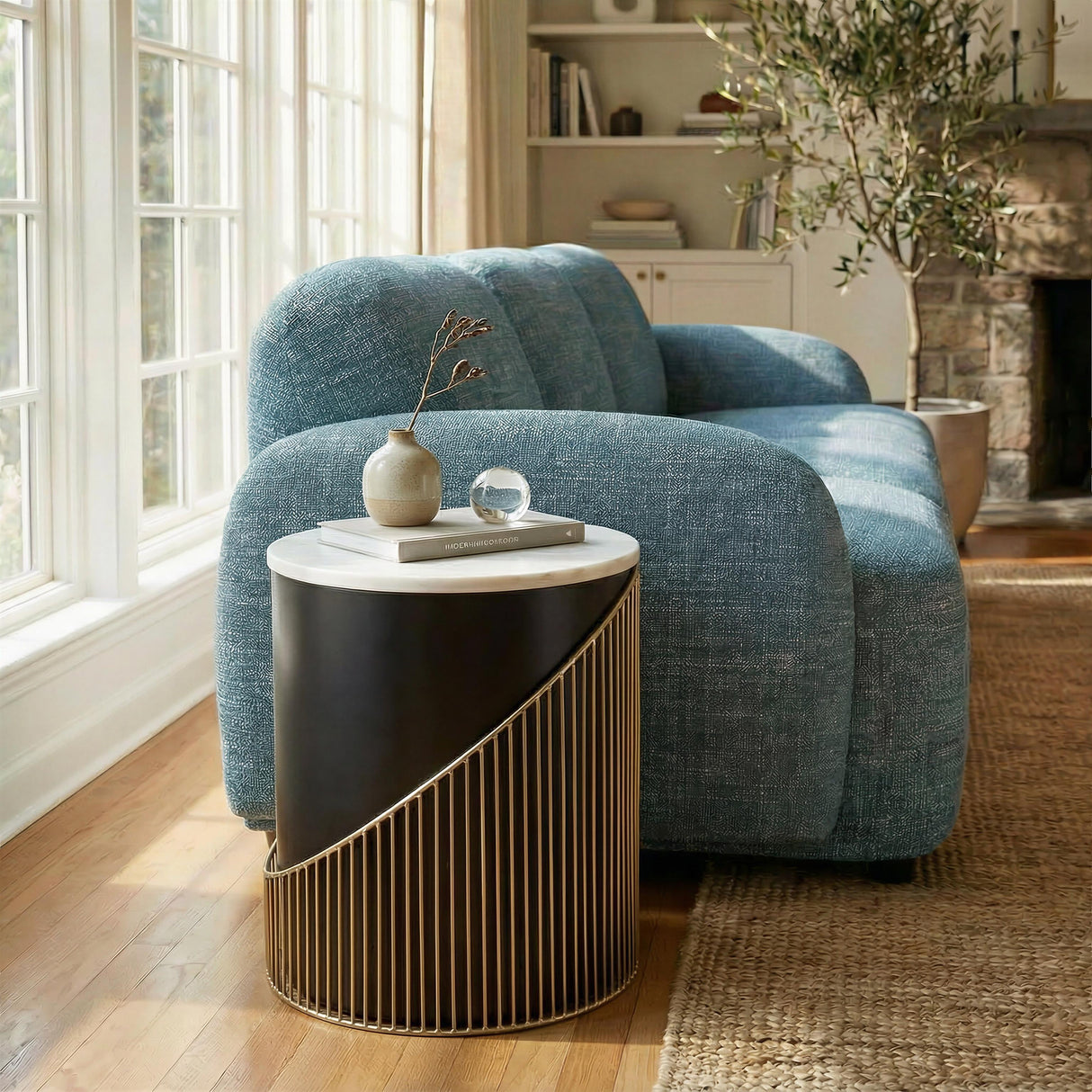 ZUO Tova Side Table Multicolor