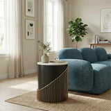 ZUO Tova Side Table Multicolor
