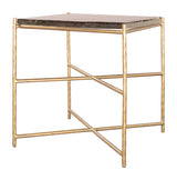 ZUO Kove Side Table Gold