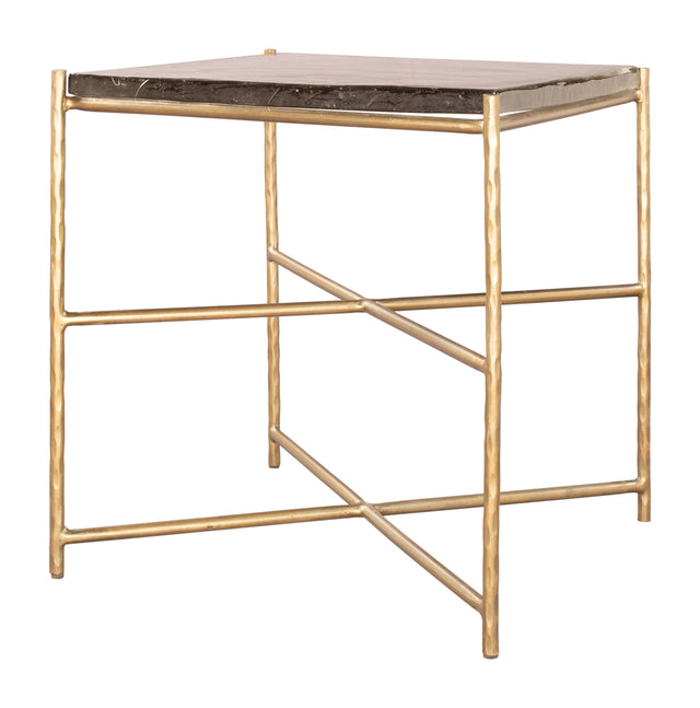 ZUO Kove Side Table Gold