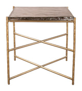 ZUO Kove Side Table Gold
