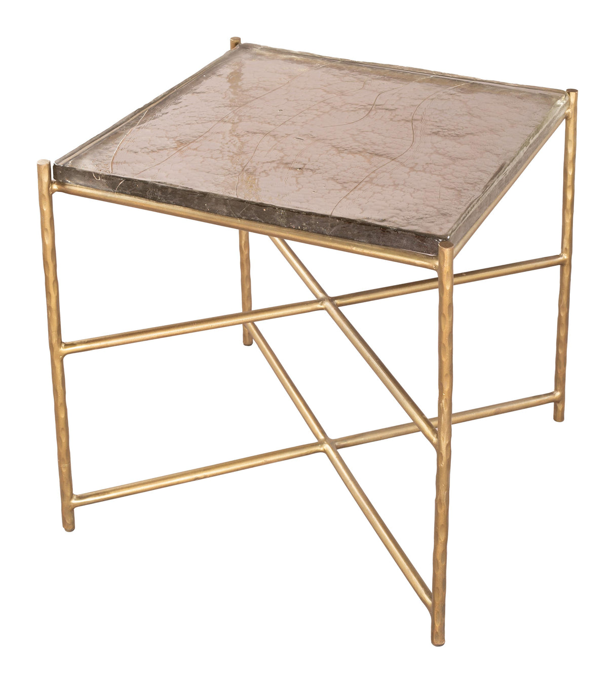 ZUO Kove Side Table Gold