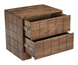 ZUO Modo Nightstand Walnut