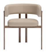 ZUO Ruge Dining Chair (Set of 2) Beige