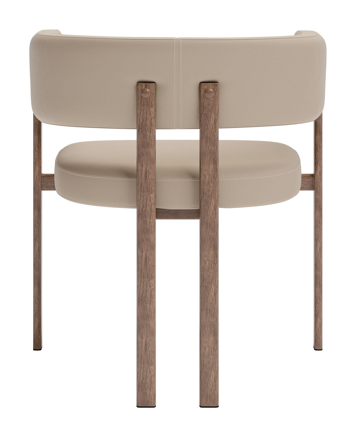 ZUO Ruge Dining Chair (Set of 2) Beige
