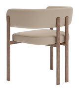 ZUO Ruge Dining Chair (Set of 2) Beige