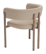 ZUO Ruge Dining Chair (Set of 2) Beige