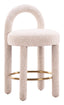 ZUO Curco Counter Stool (Set of 2) Beige