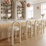 ZUO Curco Counter Stool (Set of 2) Beige