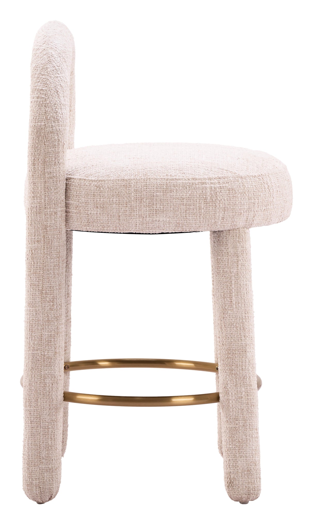 ZUO Curco Counter Stool (Set of 2) Beige