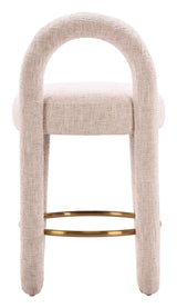 ZUO Curco Counter Stool (Set of 2) Beige