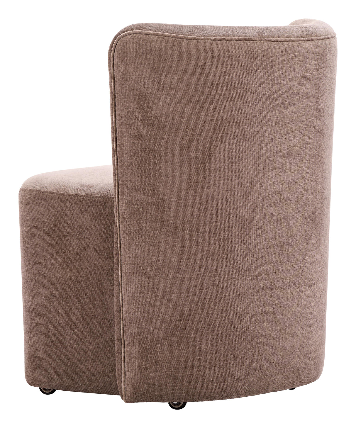 ZUO Bambun Dining Chair with Wheels Taupe