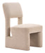 ZUO Dewey Dining Chair (Set of 2) Beige