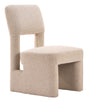 ZUO Dewey Dining Chair (Set of 2) Beige