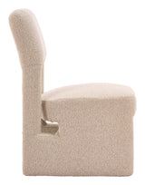 ZUO Dewey Dining Chair (Set of 2) Beige