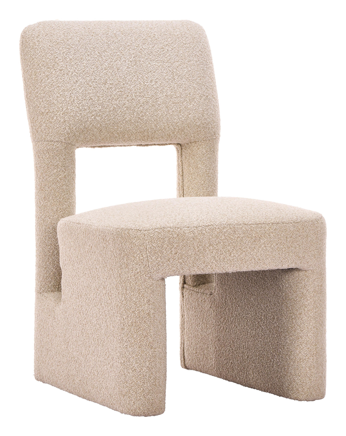 ZUO Dewey Dining Chair (Set of 2) Beige