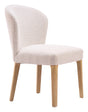 ZUO Mondstein Dining Chair (Set of 2) Ivory