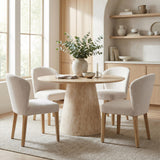 ZUO Mondstein Dining Chair (Set of 2) Ivory
