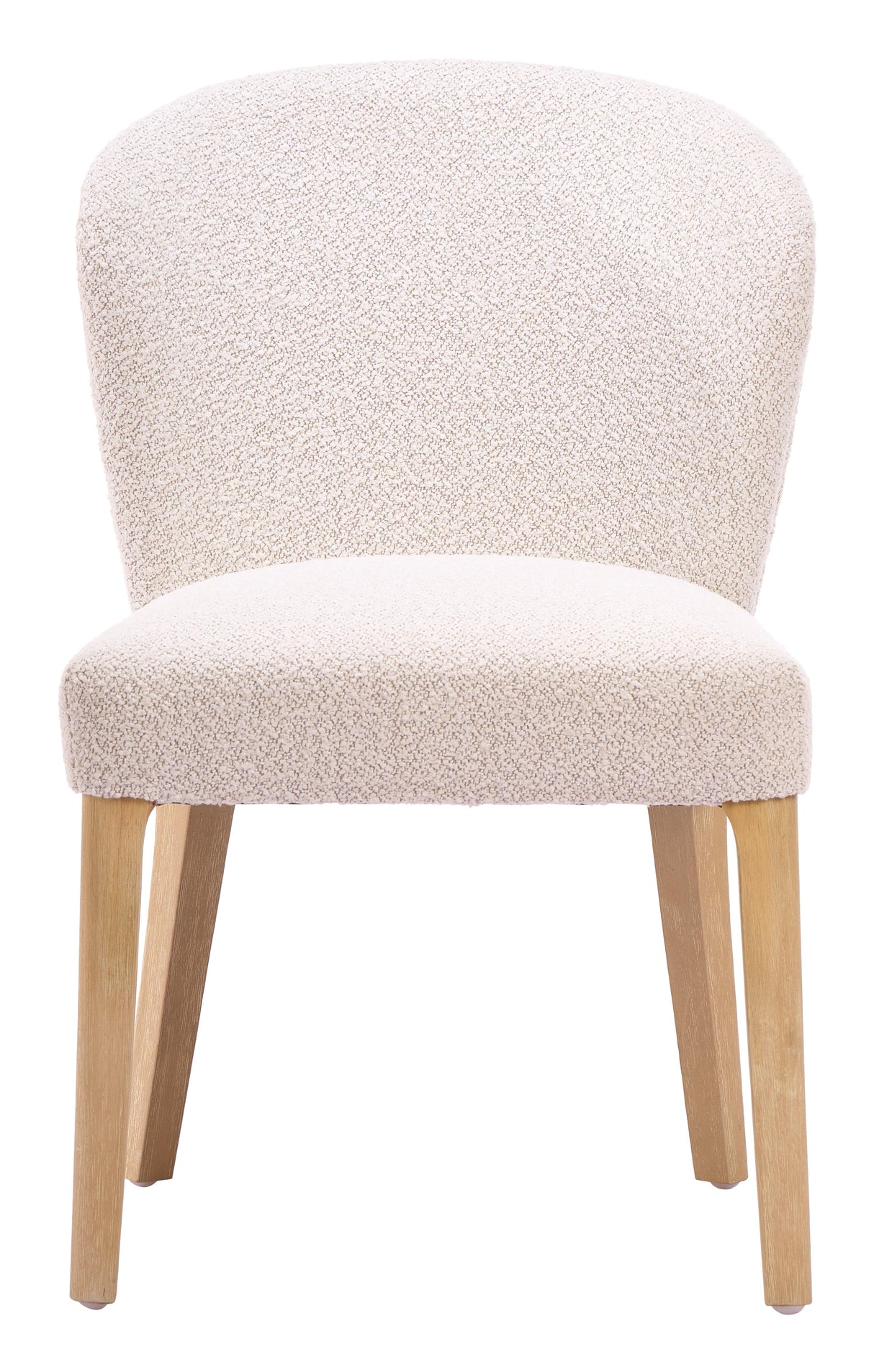 ZUO Mondstein Dining Chair (Set of 2) Ivory