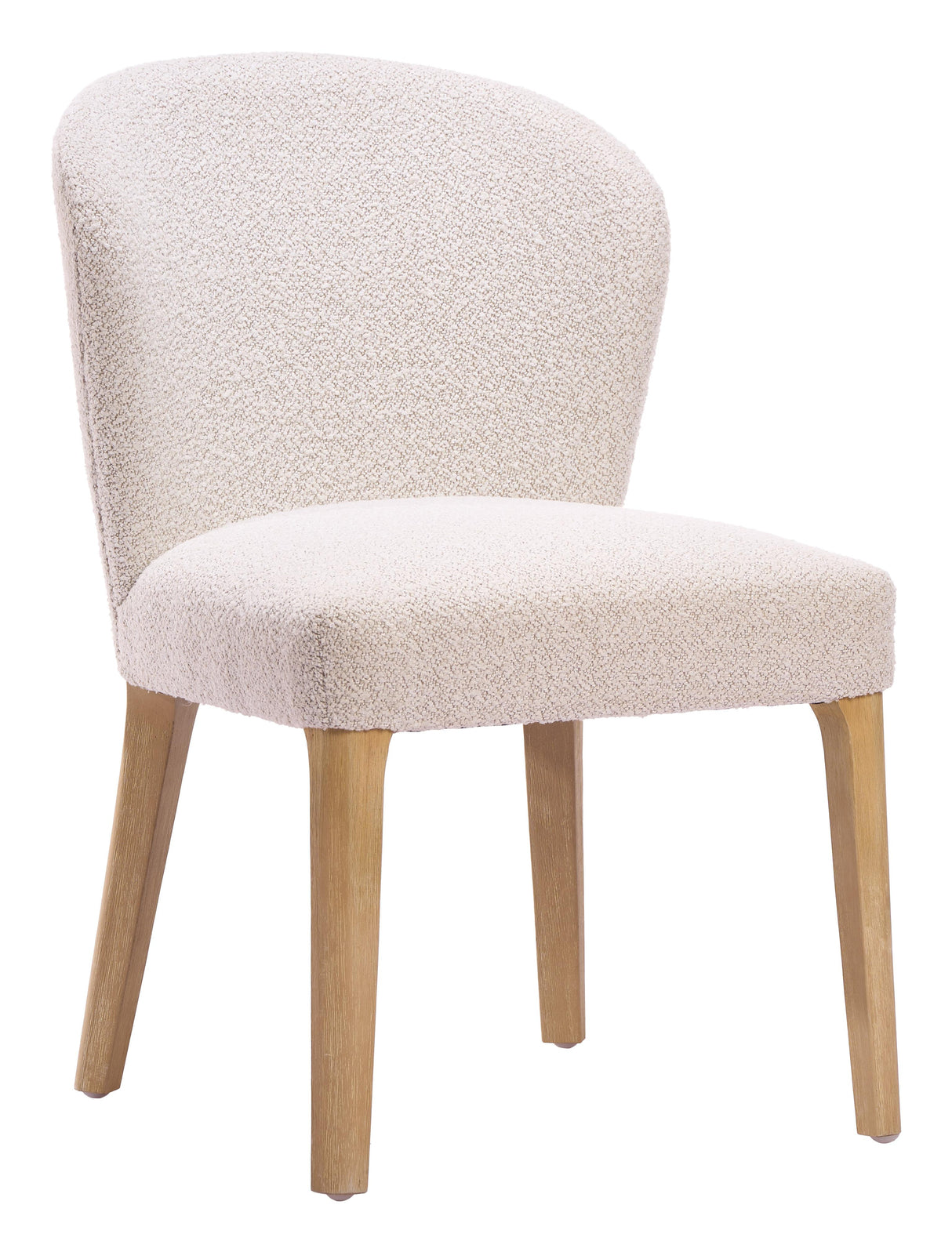 ZUO Mondstein Dining Chair (Set of 2) Ivory