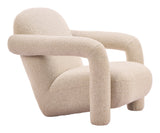 ZUO Selenya Accent Chair Beige