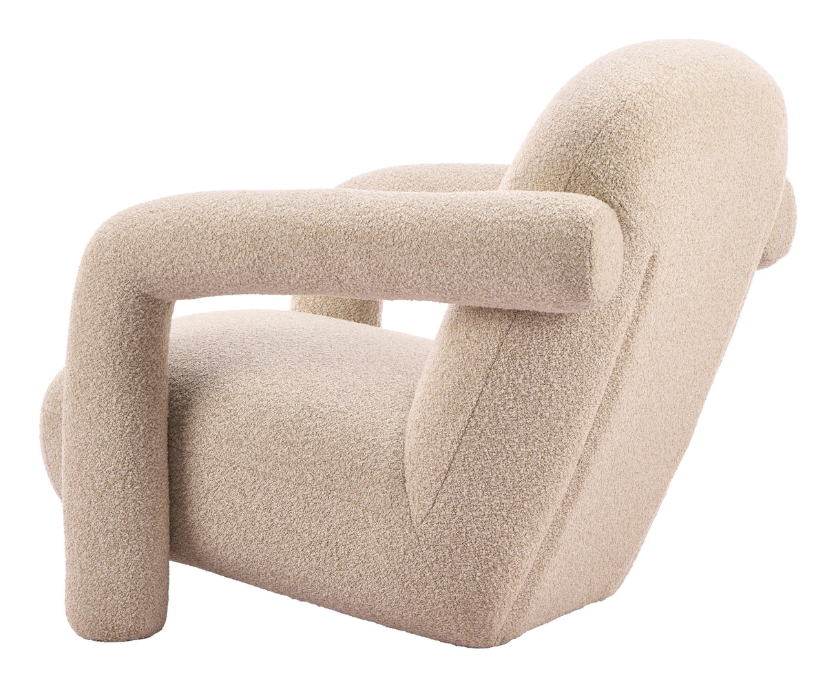 ZUO Selenya Accent Chair Beige