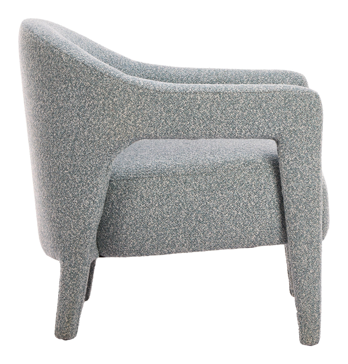 ZUO Eluma Accent Chair Dusty Teal
