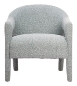 ZUO Eluma Accent Chair Dusty Teal