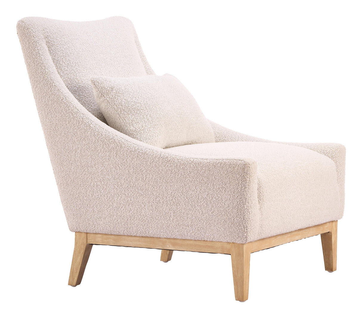 ZUO Velun Accent Chair Ivory