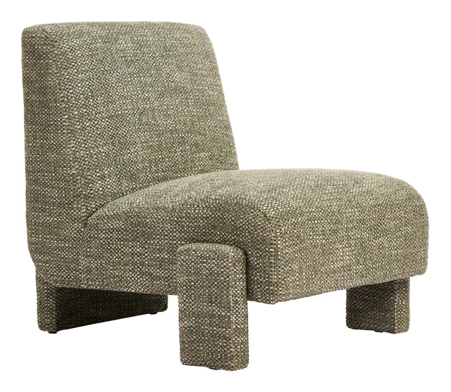 ZUO Orleen Accent Chair Checker Green