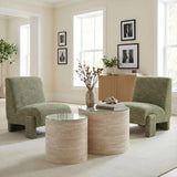 ZUO Orleen Accent Chair Checker Green