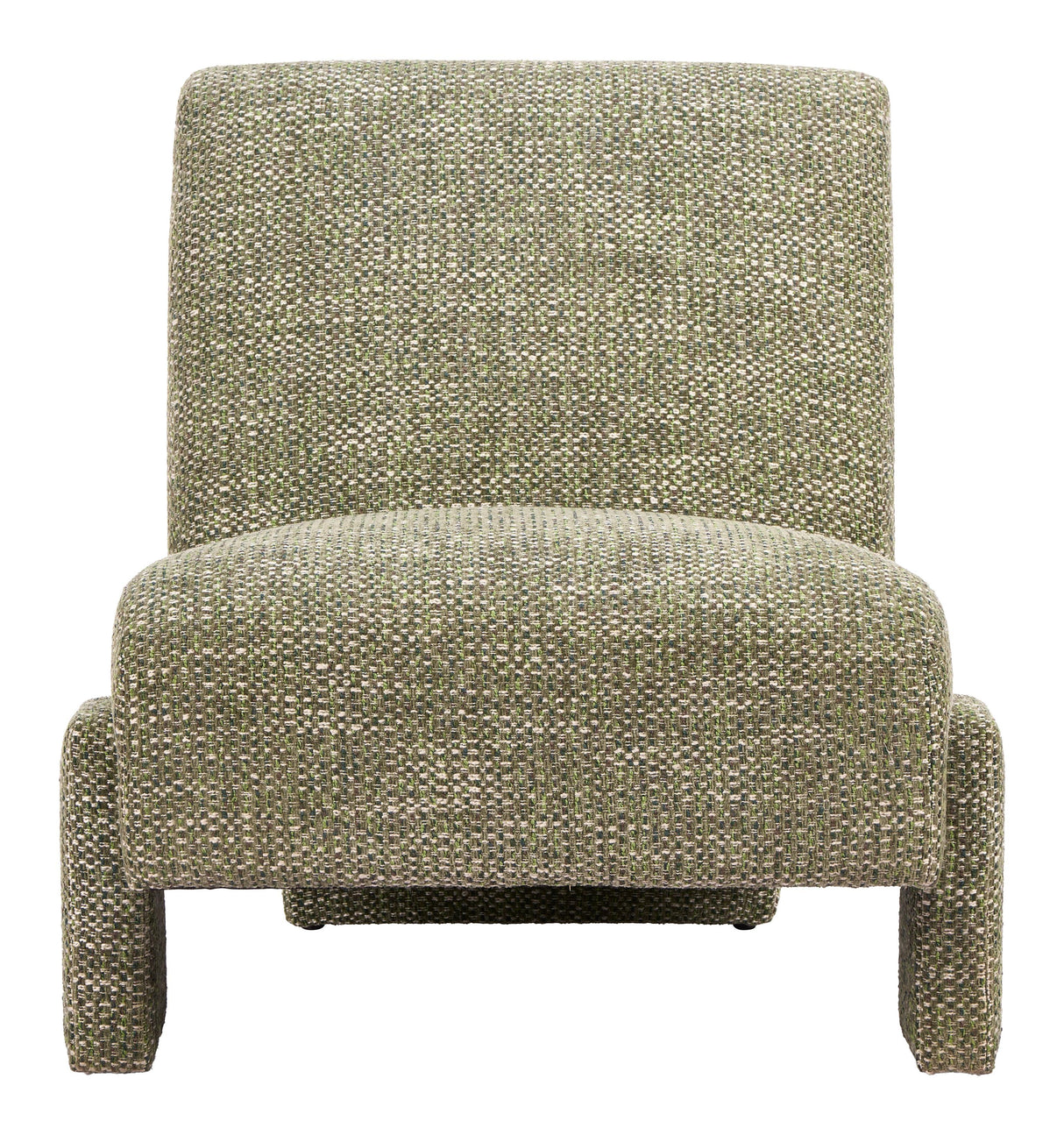 ZUO Orleen Accent Chair Checker Green