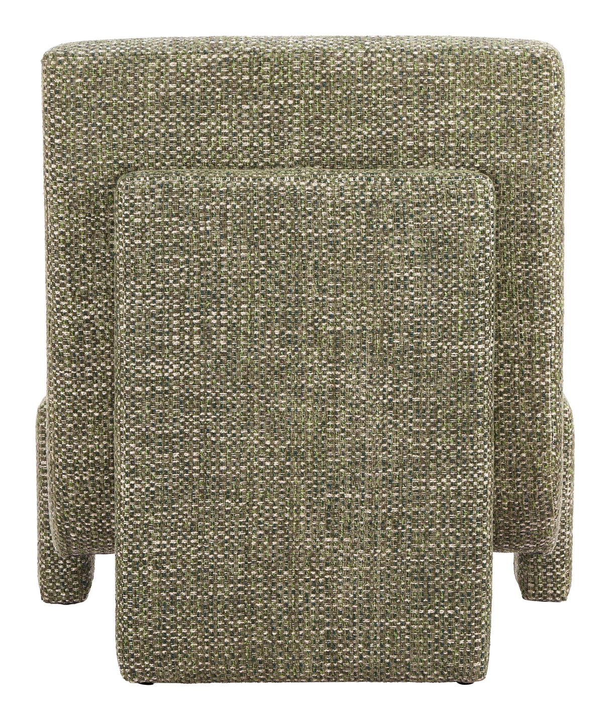 ZUO Orleen Accent Chair Checker Green