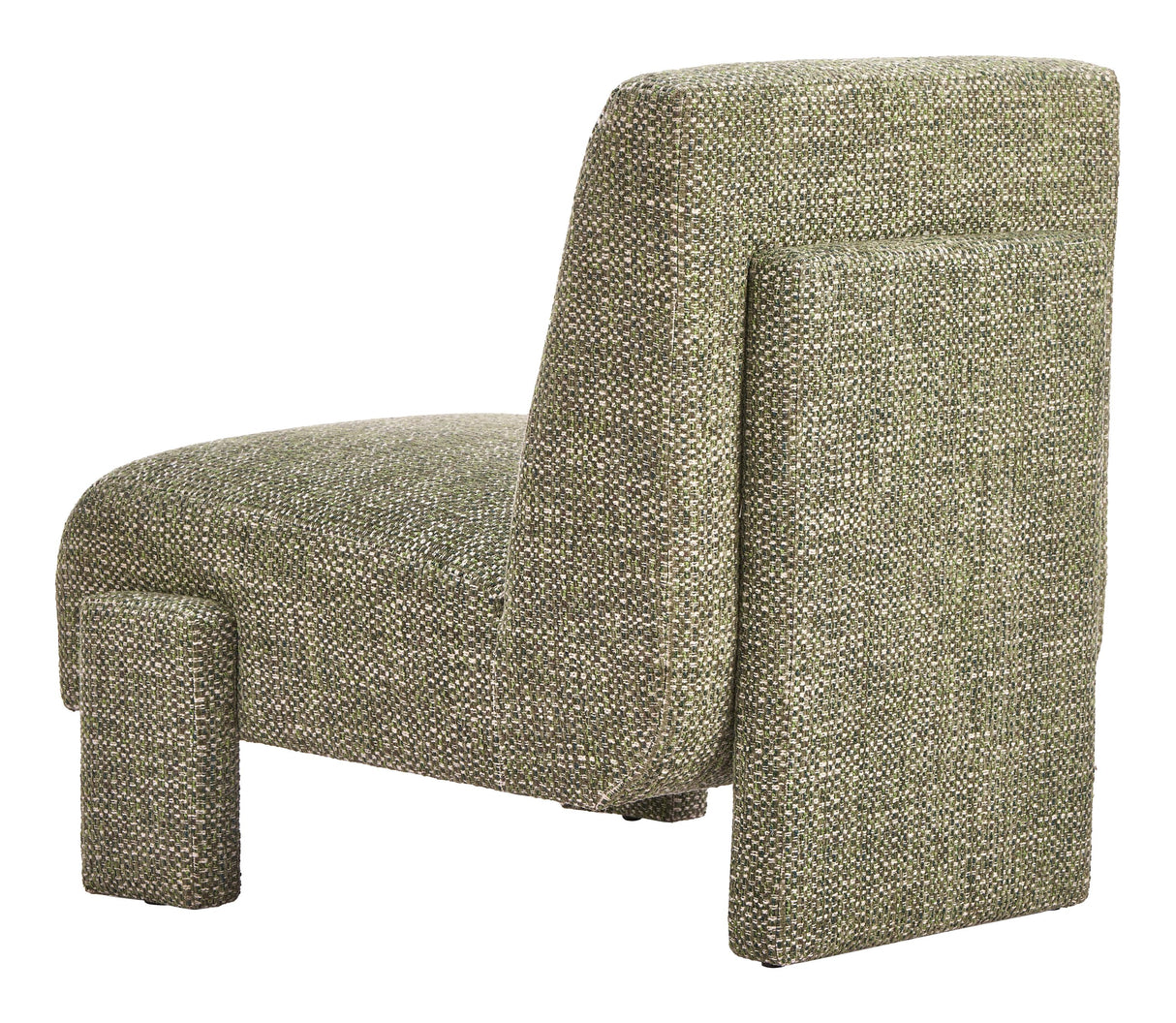 ZUO Orleen Accent Chair Checker Green