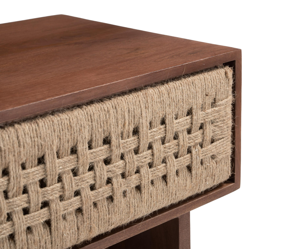 ZUO Amaria Nightstand Natural & Walnut
