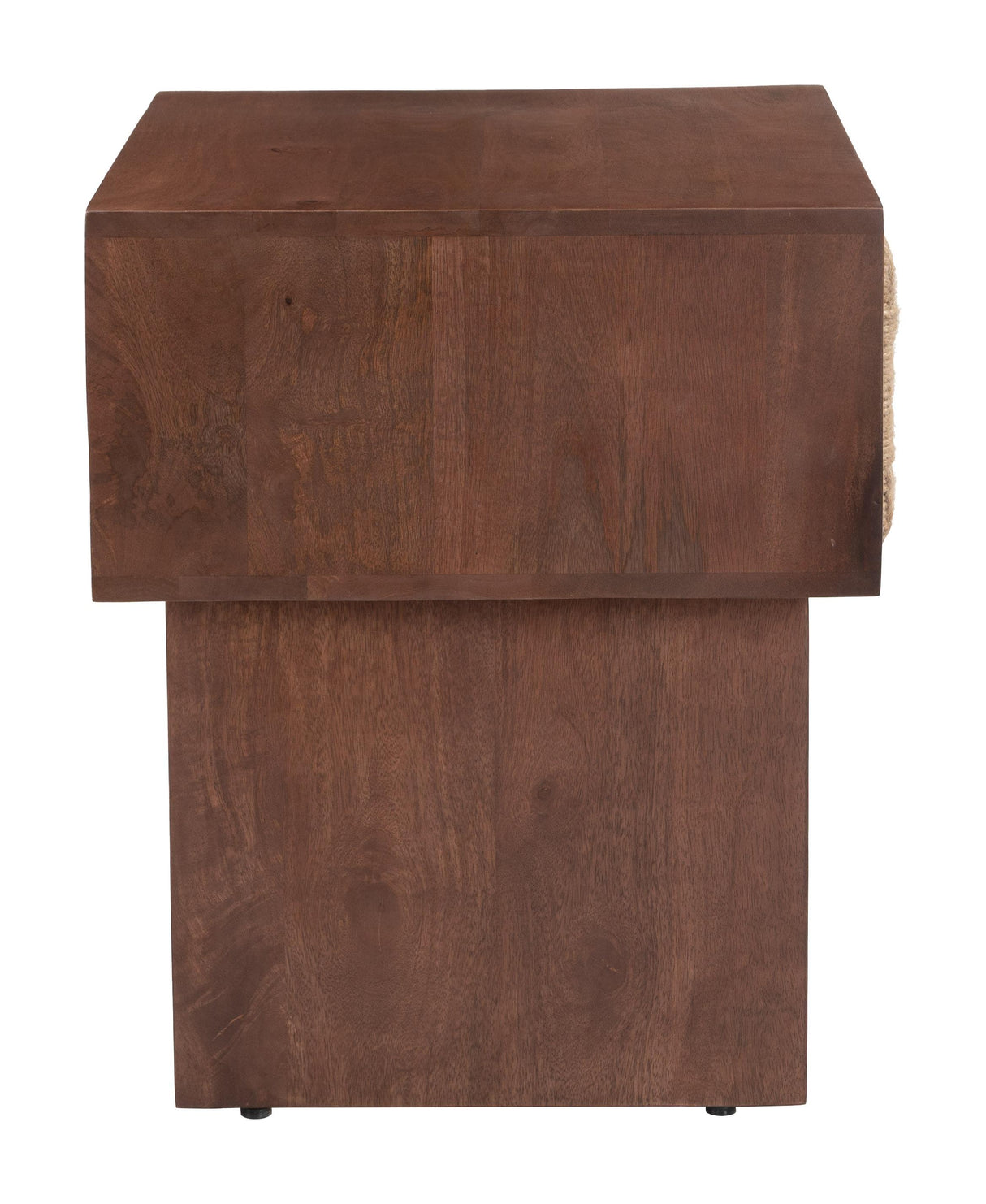 ZUO Amaria Nightstand Natural & Walnut