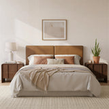 ZUO Calipso Nightstand Walnut