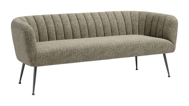 ZUO Deco Sofa Green Tweed