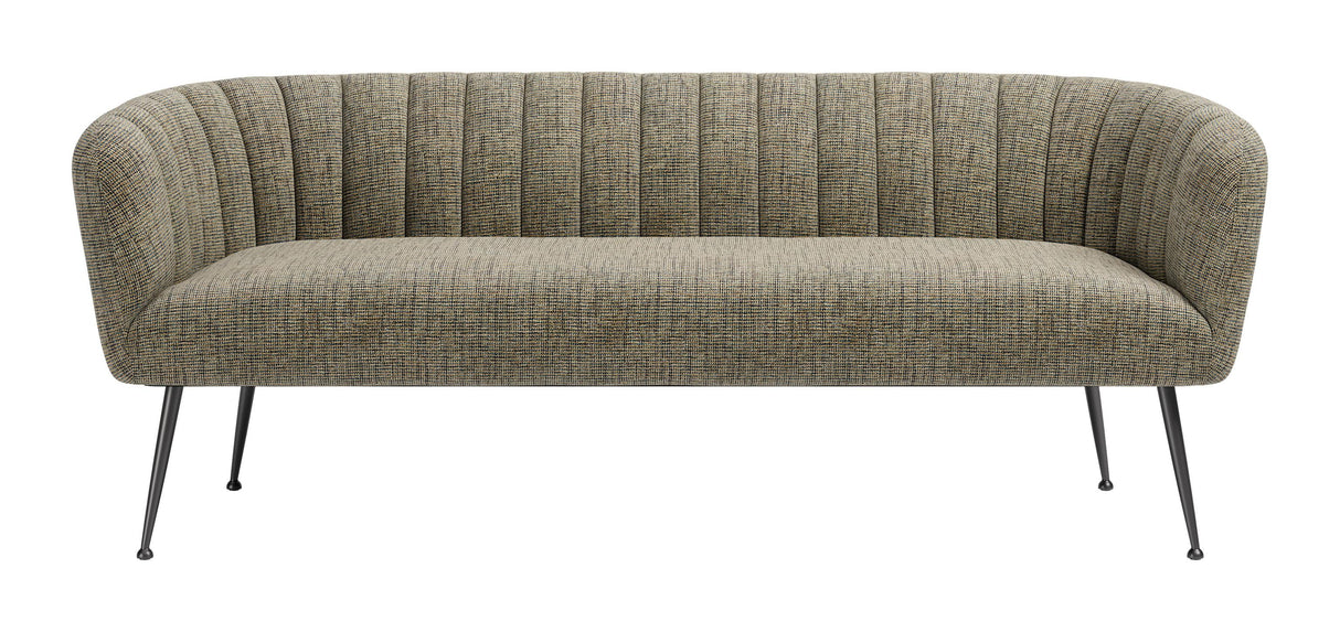 ZUO Deco Sofa Green Tweed