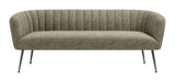 ZUO Deco Sofa Green Tweed